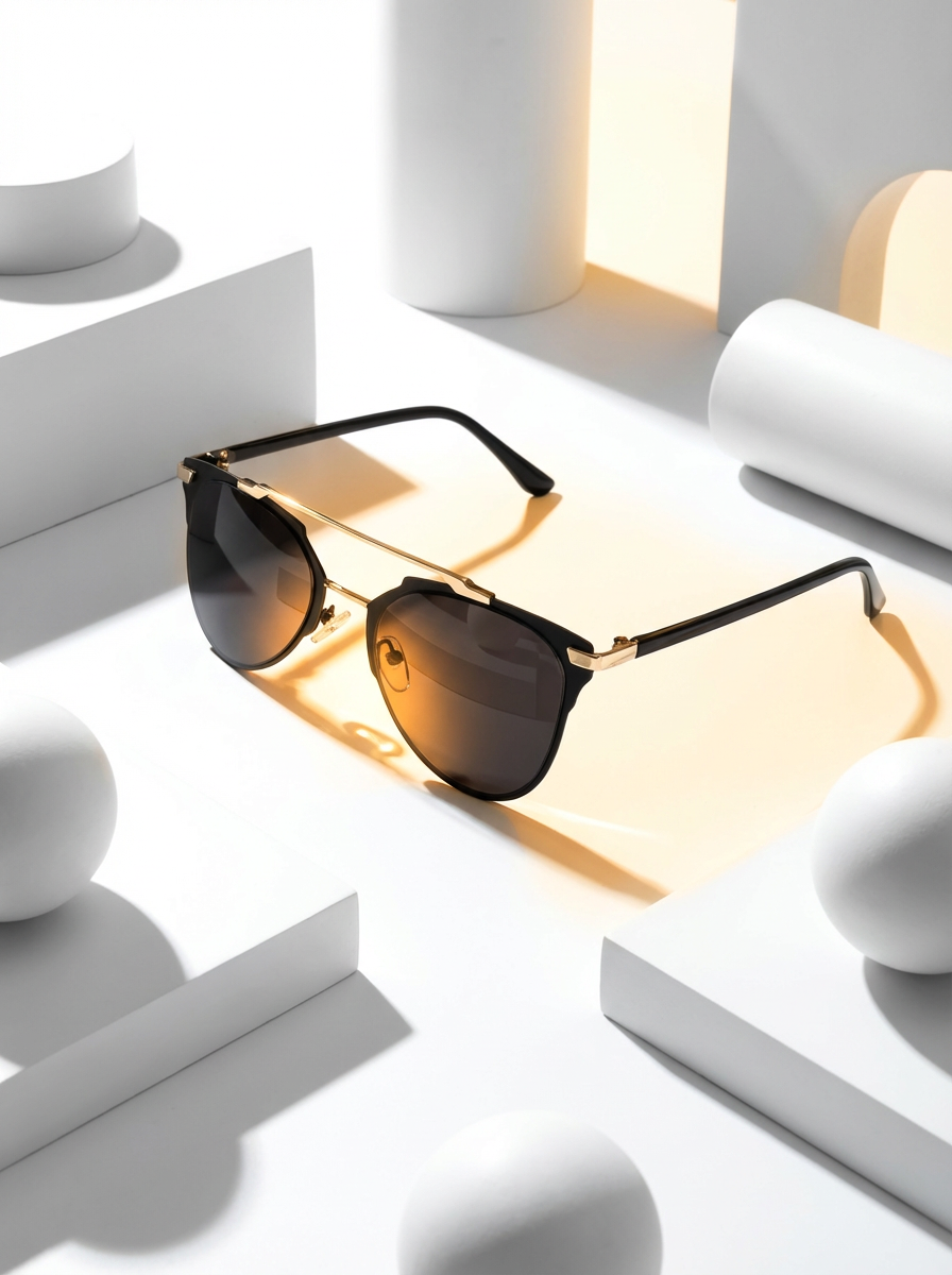 Black Crystal Sunglasses by 11th Moon