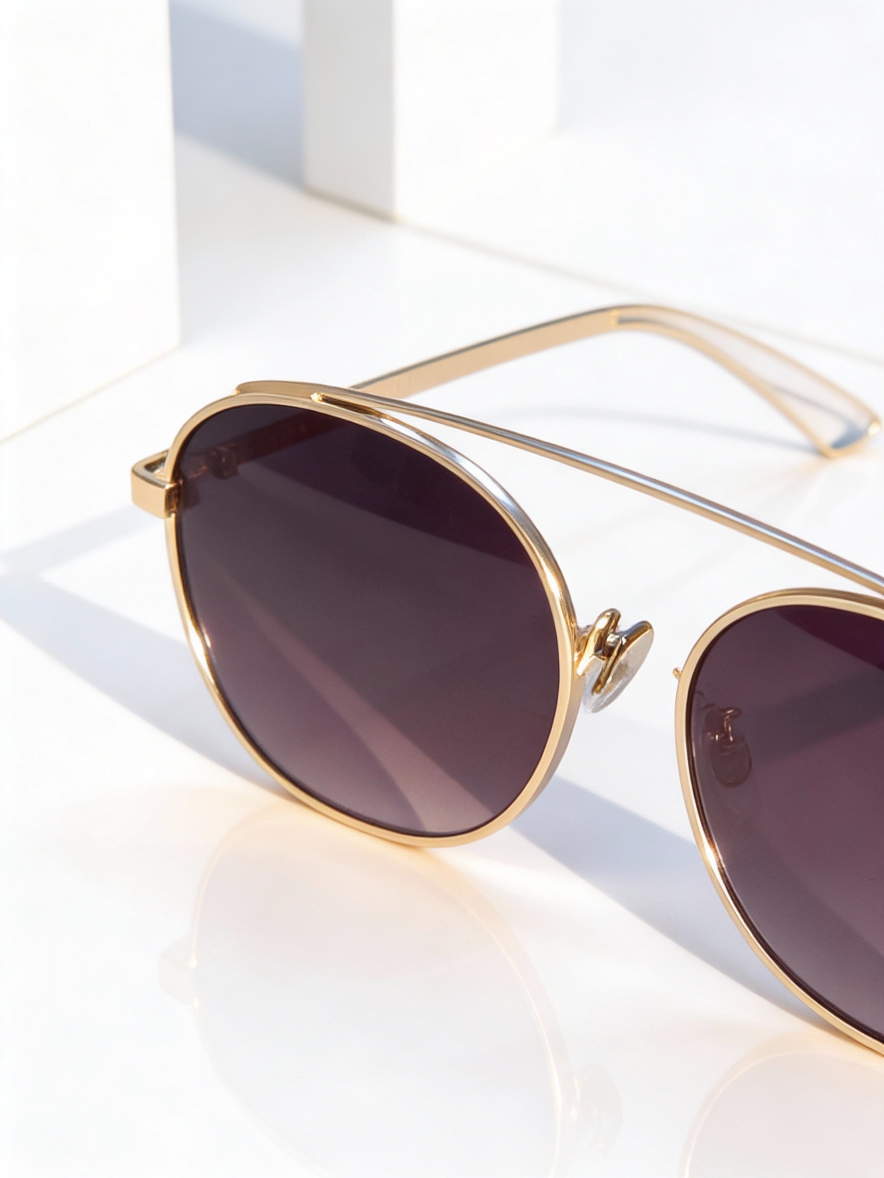 Pine Black Gold Sunglasses