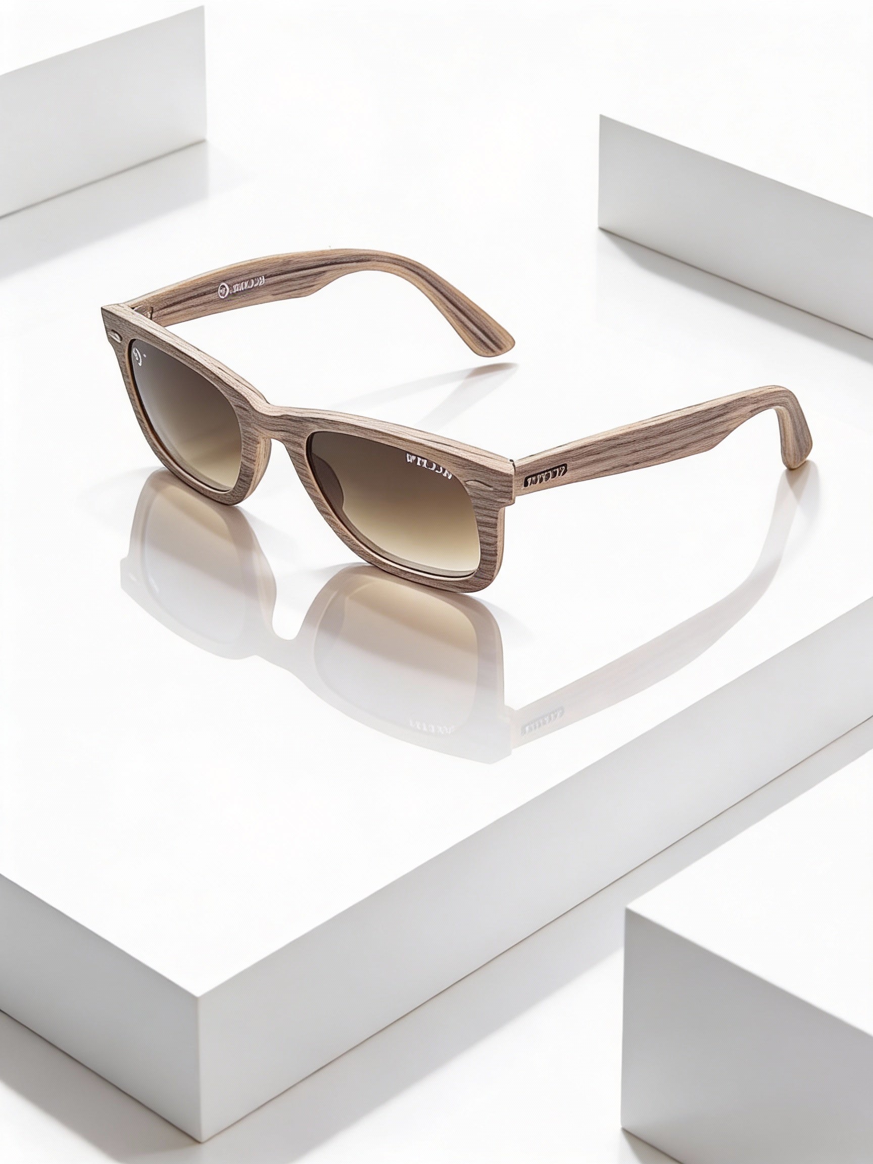 Brown Gradient Wayfarer Sunglasses