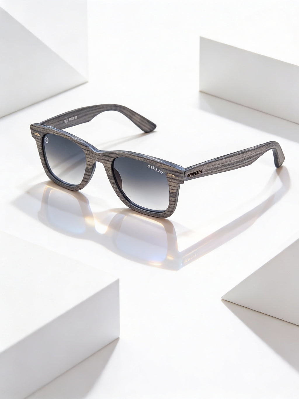Wooden Grey Sunglasses